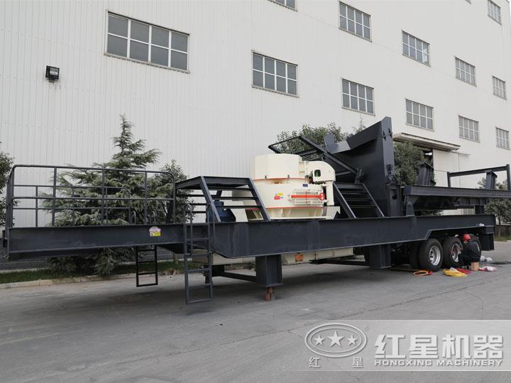 VSI沖擊式小型制砂碎石機，產量高，稀油自潤滑